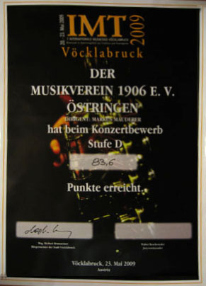 Urkunde Vöcklabruck